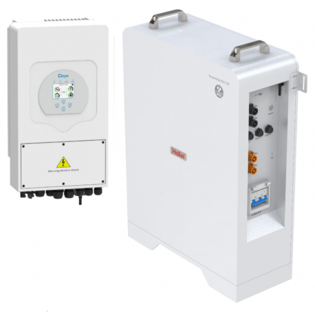 Pachet Deye 6kw mono si Acumulator Hailei cu incalzire 10kwh IP65